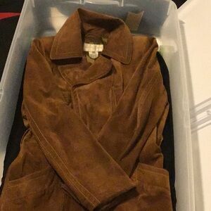 Barbara Bui Caramel lined Suede Blazer